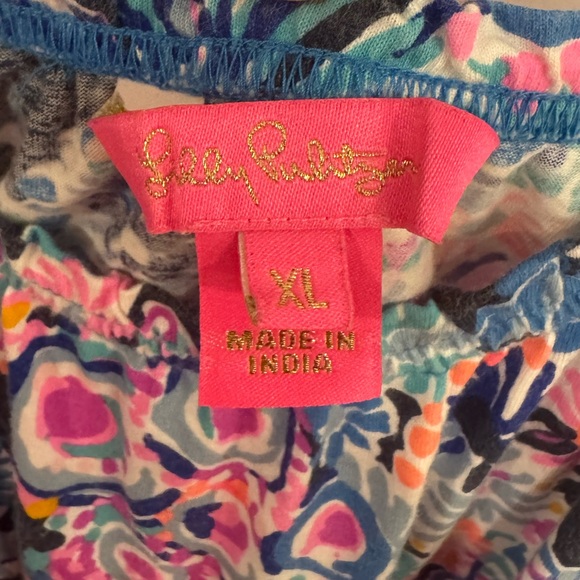 Lilly Pulitzer Vibrant Pink and Navy Mini Dress - Picture 6 of 9